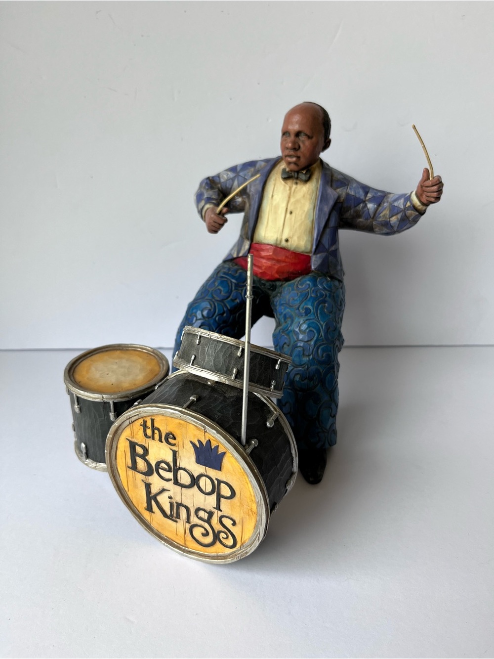 Jim Shore Life of a Nation 2005 Jazz Band Drummer